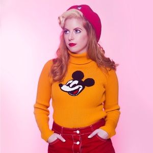Disney X Forever 21 vintage Mickey Mouse turtle neck